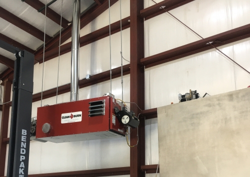 Small Waste Oil Burners for Shops and Garages
